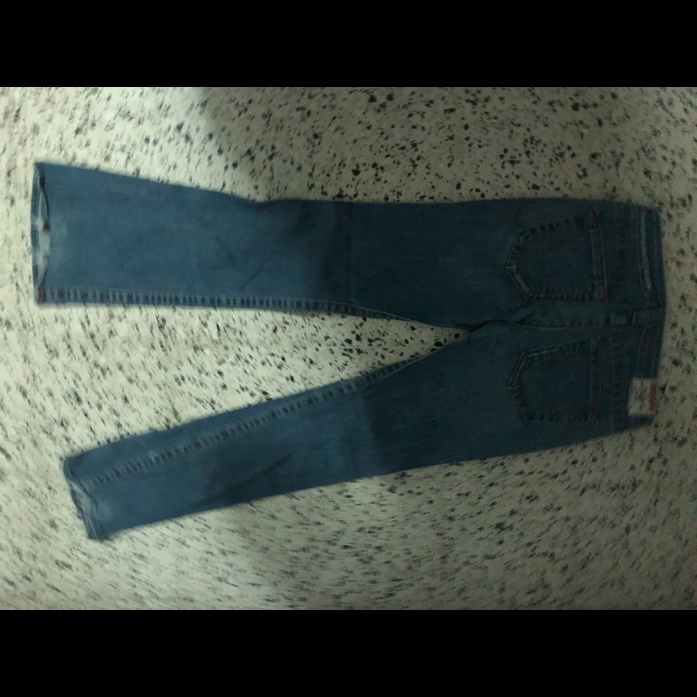 Authenticity True Religion Mid Rise Straight Leg - Picture 4 of 5